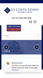 Mobile Screenshot of lacostaloan.com
